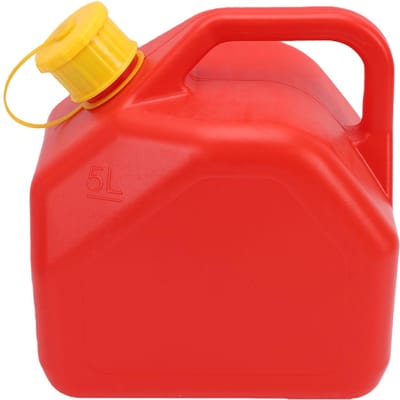 5L Draagbare Watercontainer met Ingebouwd Slangetje HDPE Kunststof Kampeer Wateropslagkan voor Kampeerauto Wandelen Noodgeval