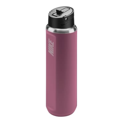 Nike SS Recharge Logo 710ml Fles (Pioenroos)