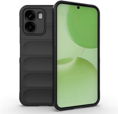 Coverup Hoesje - Geschikt voor OPPO A6x 4G / 5G Hoesje - Coverup Hands-On Rugged Back Cover - Zwart