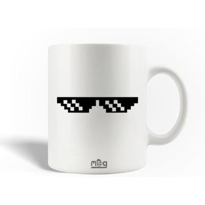 Mug en Céramique Thug Life Glasses