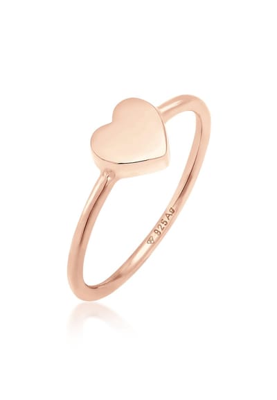Elli - Ring - Dames Hart Liefde Filigraan in 925 Sterling Zilver - Dames