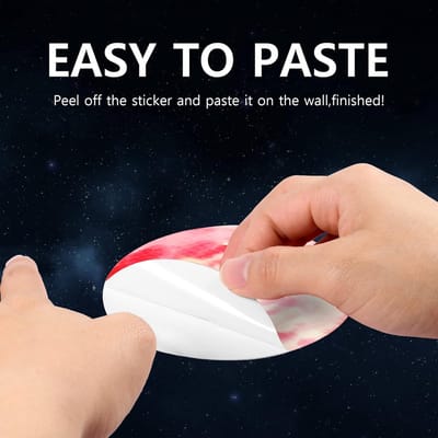 Lichtsterren voor de kinderkamer, 849 stuks, wandtattoo, kinderkamer, jongens, meisjes, kinderen, maan, astronaut, planeet, lichtgevende muursticker voor kinderkamer, slaapkamer, decoratieve