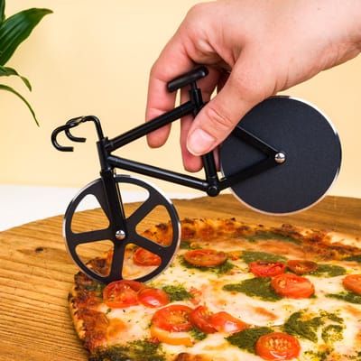 Pizzasnijder fiets - 2 stuks