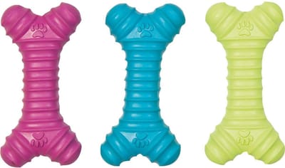 Flamingo Rubber Squeaky - Hondenspeelgoed - 16 cm - Roze