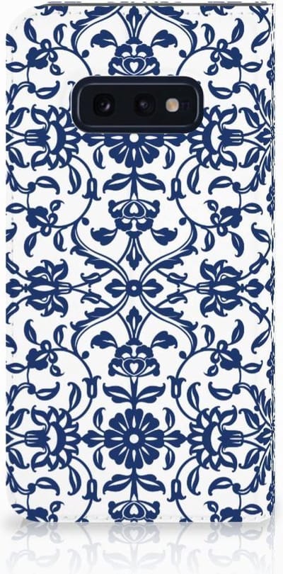 Samsung Galaxy S10e Smart Cover Flower Blue