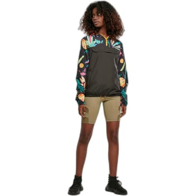 Urban Classics - Mixed Pullover Jas - XS - Zwart