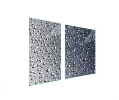 TMK ArtDeko Serie - Glazen Snijplank - 100x52 cm - Gehard Glas - Veelzijdige Toepassing