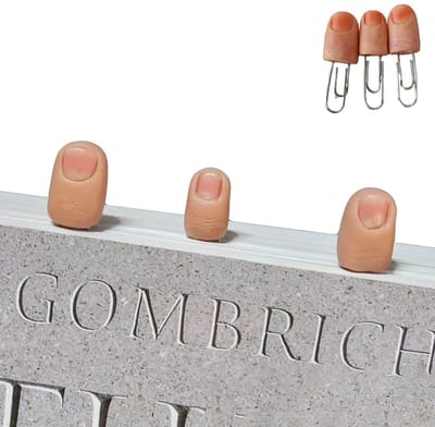 Dailygoods- Paperclips Creatief Ontwerp - Gepersonaliseerde Paperclips - Kantoor Accessoires - Documentenorganisatie - School - Beige - Kantooraccessoires
