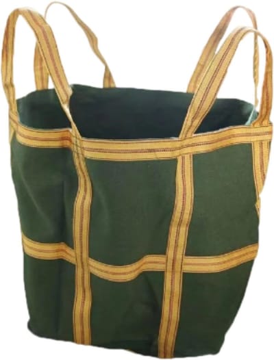 Opbergzak - Hefnet - Zware Lasten Dragen - Stevig Canvas Materiaal - 100x100x100cm - Naturel