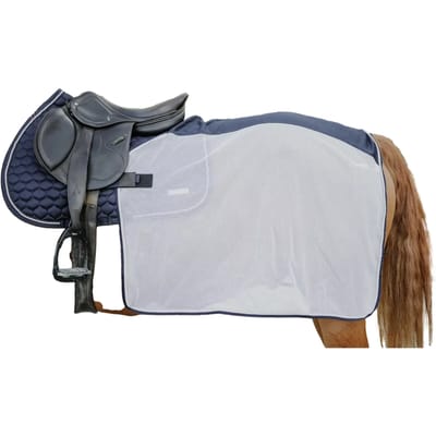 Vierkante deken voor het paard Equithème Flycool