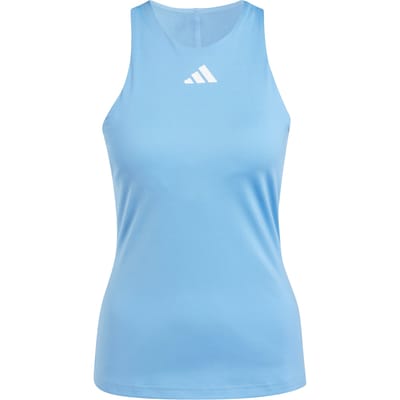 adidas Y-Tanktop Dames-Lichtblauw,Wit