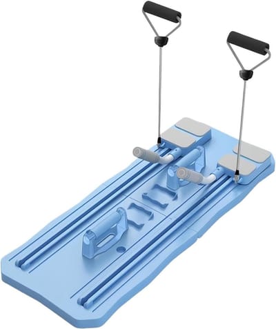 Fitness Plank - Core Trainer - Full Body Workout - Opvouwbaar Ontwerp - 3.45 kg - Blauw