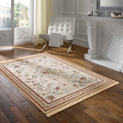 Oosters tapijt - Regal Flora crème/rood 95x140