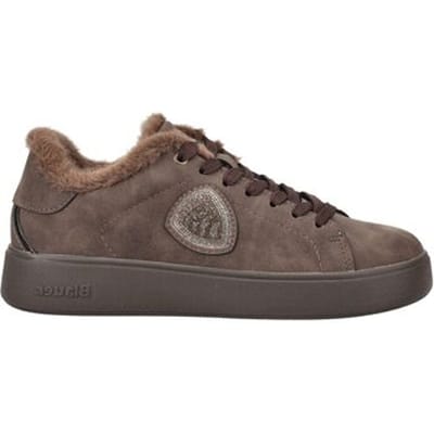 Blauer dames sneaker Victory donkerbruin