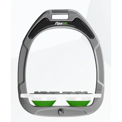 Plat Grip Aluminium/Wit/Groen Flex-On Green Composite