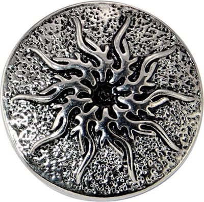 Quiges - Drukknoop Mini 12mm Zon - EBCMK012