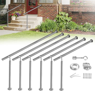 ACXIN Trapleuning RVS Traphek Binnen Buiten - Met Paal - 150x90cm