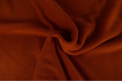 Fleece stof - Koper - 1 meter - Per meter - Anti pilling fleece
