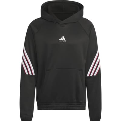 adidas Performance adidas Basketball Crazy Warm Fleece Hoodie - Heren - Zwart- L