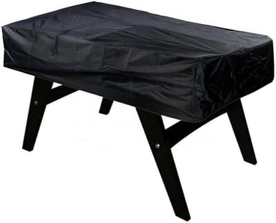 Voetbaltafel hoes - Tafelkleed beschermhoes - Indoor bescherming - Universeel 5ft - 5ft - Zwart