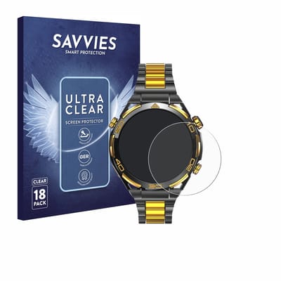 Savvies - Screenprotector voor Blackview W90 Pro - Folie Beschermfolie transparant 18 Stuks