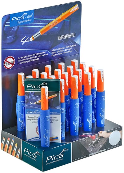 Pica 8025 GEL Signalmarker 20x wit display - PI8025