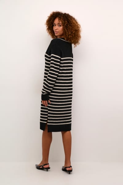 Jurk Regular fit black multi