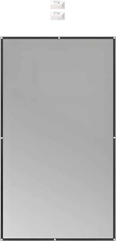Projectiescherm - Filmdoek Beamer - Thuisbioscoop Creëren - Anti-glare Coating - 45-100 inch - Grijs