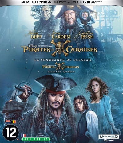 Pirates of the Caribbean 5 - Salazar's Revenge (4K Ultra HD Blu-ray)