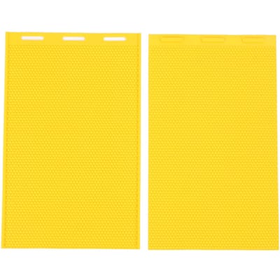 2 STUKS Bijenwas Persvellen 5,4 mm Siliconen Flexibel Bijenwas Fundamentvel Imkeruitrusting voor