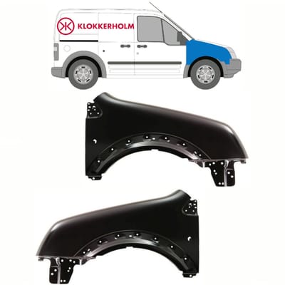 Voorste spatbord voor Ford Transit Connect 2003-2013 / Links + Rechts / Set
