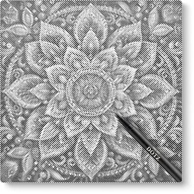 Mandala 4 | Dot painting | 50x50cm  Meest gekozen | Dot painting | Oh My Dotz | Dots stippen | Diamond painting & Schilderen op nummer alternatief | Happy hobby
