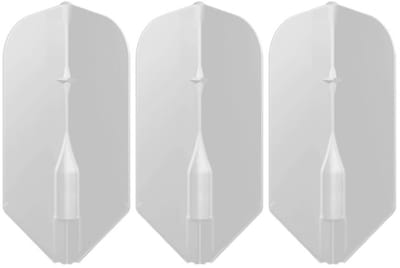 L-Style EZ L6 Slim White - Dart Flights