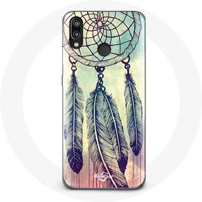 Coque - Huawei - P20 Lite - Attrape rêve - Marron - Souple marron