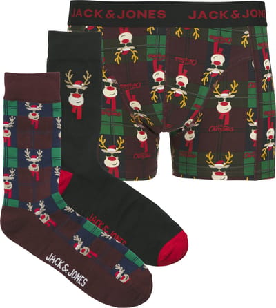 JACK&JONES - JACRUDOLPH GIFTBOX JNR - Jongens - Onderbroeken