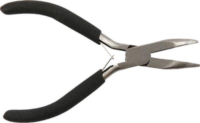 Gebogen punttang, L: 12,4 cm, 1 stuk