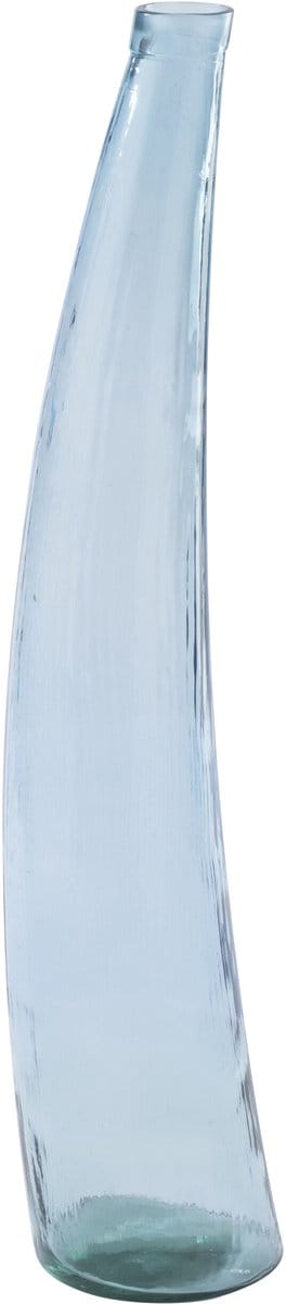 J-Line vloervaas - glas - lichtblauw