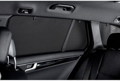 Omgoods- Zonwering Auto UV-bescherming - Zonwering Achterportieren - Zonwering Pasklaar - Zonwering Compatibel met Skoda Superb Combi 2024- - Zonwering met Clips - Zonwering voor Luchtcirculatie - Raamzonwering