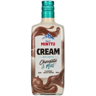 Minttu Cream Chocolate & Mint Flavoured Cream Liqueur 16% Vol. 0,5l