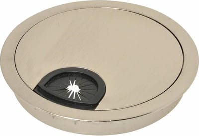 Tack Kabeldoorvoer - Geborsteld Aluminium - Ø 95 mm - Onopvallend Design