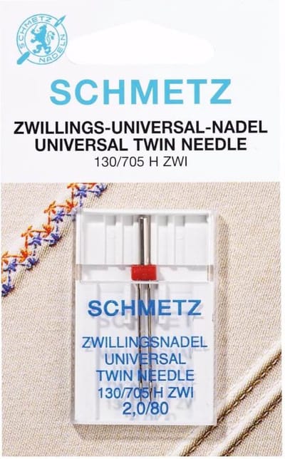 SCHMETZ TWEELING  NAALD - 2.0-80 - PER STUK.