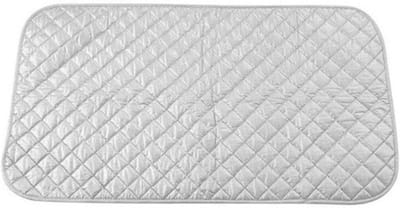 Antislip strijkdeken - Strijkmat wasmat - Kreukvrij strijken - Hittebestendig katoen - 85x48cm - Grijs