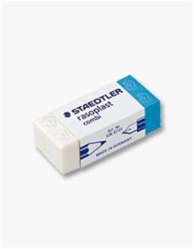 Staedtler rasoplast Combi (42mm x 18mm x 12mm) Gom 526BT30: omdoos van 30 stuks