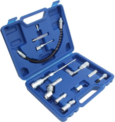 Vetspuit adapter set - 12 delig - Accessoire set voor vetspuit - SATRA