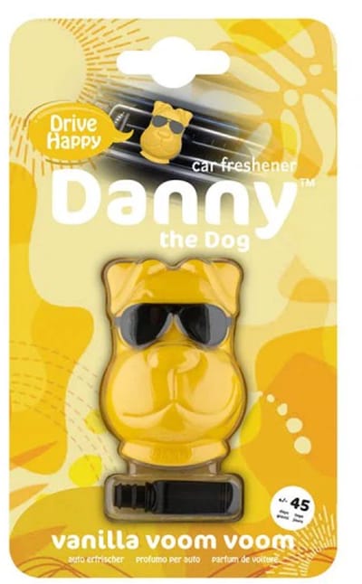 Danny The Dog - Autoparfum - Vanilla Voom Voom - 6 tot 8 weken geur - Autogeur