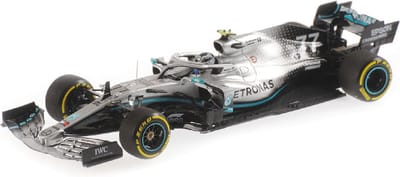 1:43 Diecast modelauto's Mercedes AMG W10 #77 GP China 2019 Valtteri Bottas Minichamps