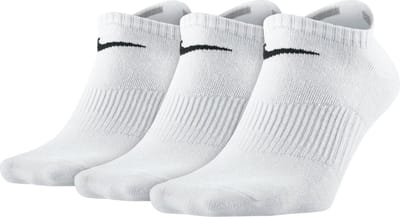 Nike Nike Lightweight No-Show Sokken - Maat 46 - Unisex - wit Maat XL: 46-50