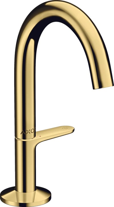 hansgrohe AXOR One wastafelkraan Select 140 met push-open PUSH, projectie 122 mm, 48010990