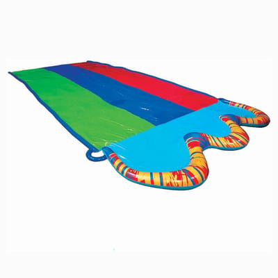 SVN® Buikschuifbaan - Waterbaan - Waterglijbaan - Meerkleurig - 42cm x 15cm x 8cm