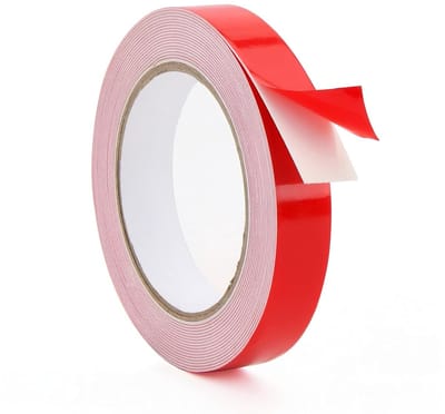 Dubbelzijdige Montage Tape 5m x 19mm, Extra Sterke Plakband voor Bevestigen van Foto's, Wanddecoratie en Haken